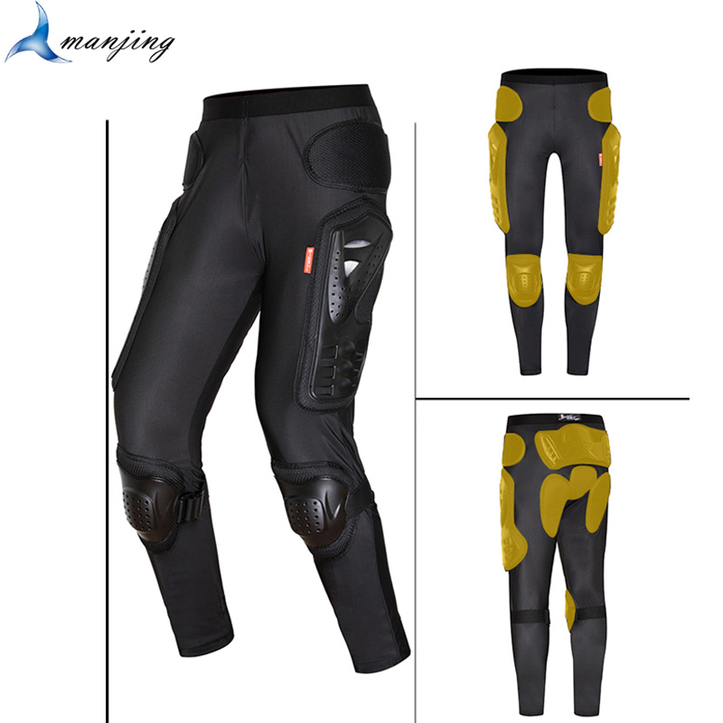 Motorcycle Motorbike Body Protector Armor Pants Motocross Net Cloth Clothing Clothes Jacket Dirt Bike ATV Leg Waist Protection