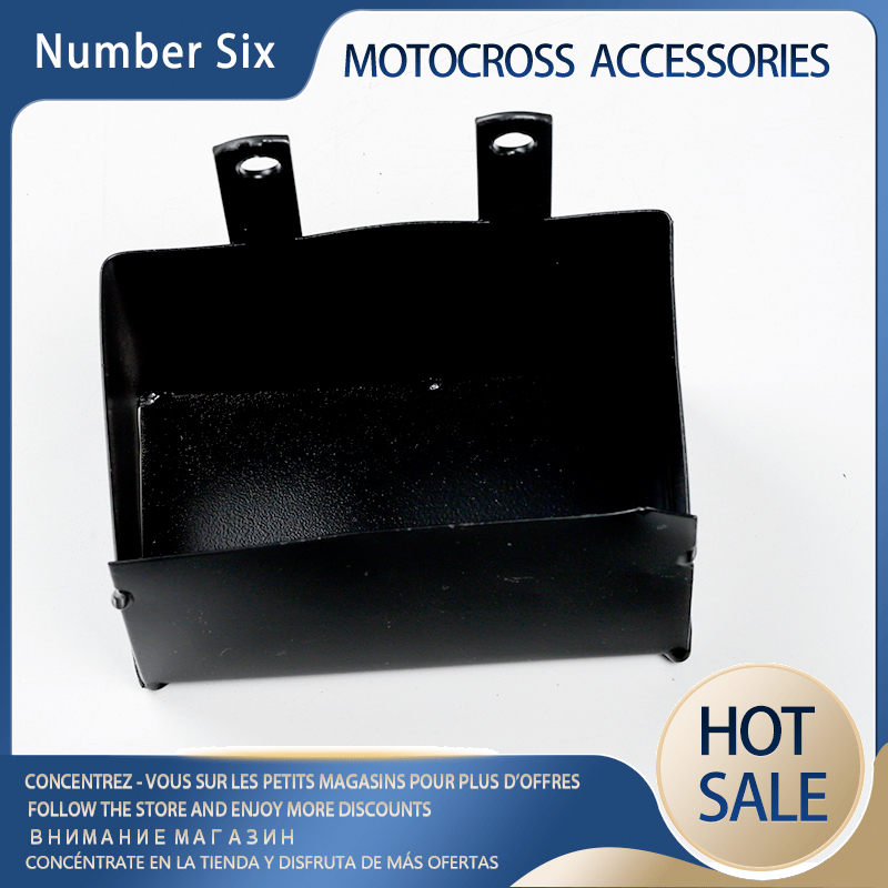 1Pcs Black Frame Battery Box Dirt Pit Bike Case Holder For CRF50 Off Road Motorcycle Apollo 110 Chinese Motocross