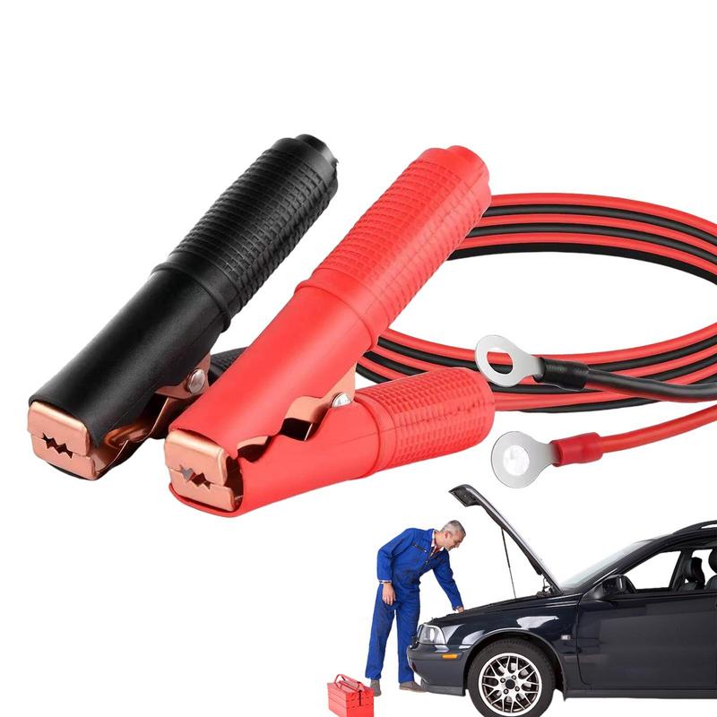 Car Battery Cable Jumper Battery Cables Kit with Alligator Clips Car Emergency Power Start Cable Auto Battery Booster Jumper