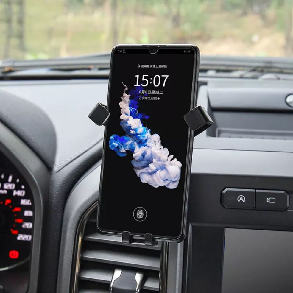 Mobile Phone Holder For Ford F150 Raptor 2022 2021 2020 2019 2018 2017 Mobile Support Gravity Air Vent Mount Accessories