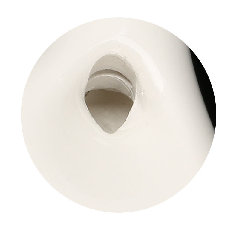 Ceramic Ocarina Alto C For Beginners Musical Instrument With Protective Bag Lanyard Gift Easy To Learn White Flower Element 12 H