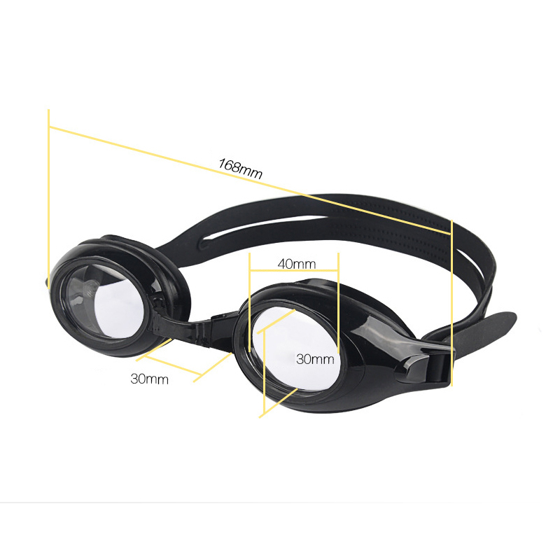 Anti-Fog Myopia Swim Eyewear Waterproof Swimming Diving Goggles Water Sport Glasses Farsightedness/Astigmatism Custom Degree