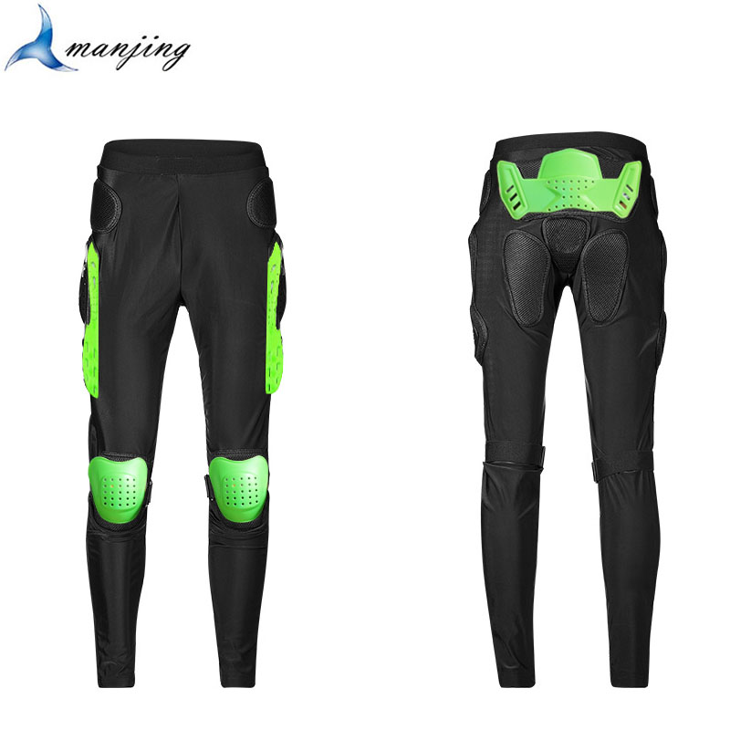 Motorcycle Motorbike Body Protector Armor Pants Motocross Net Cloth Clothing Clothes Jacket Dirt Bike ATV Leg Waist Protection