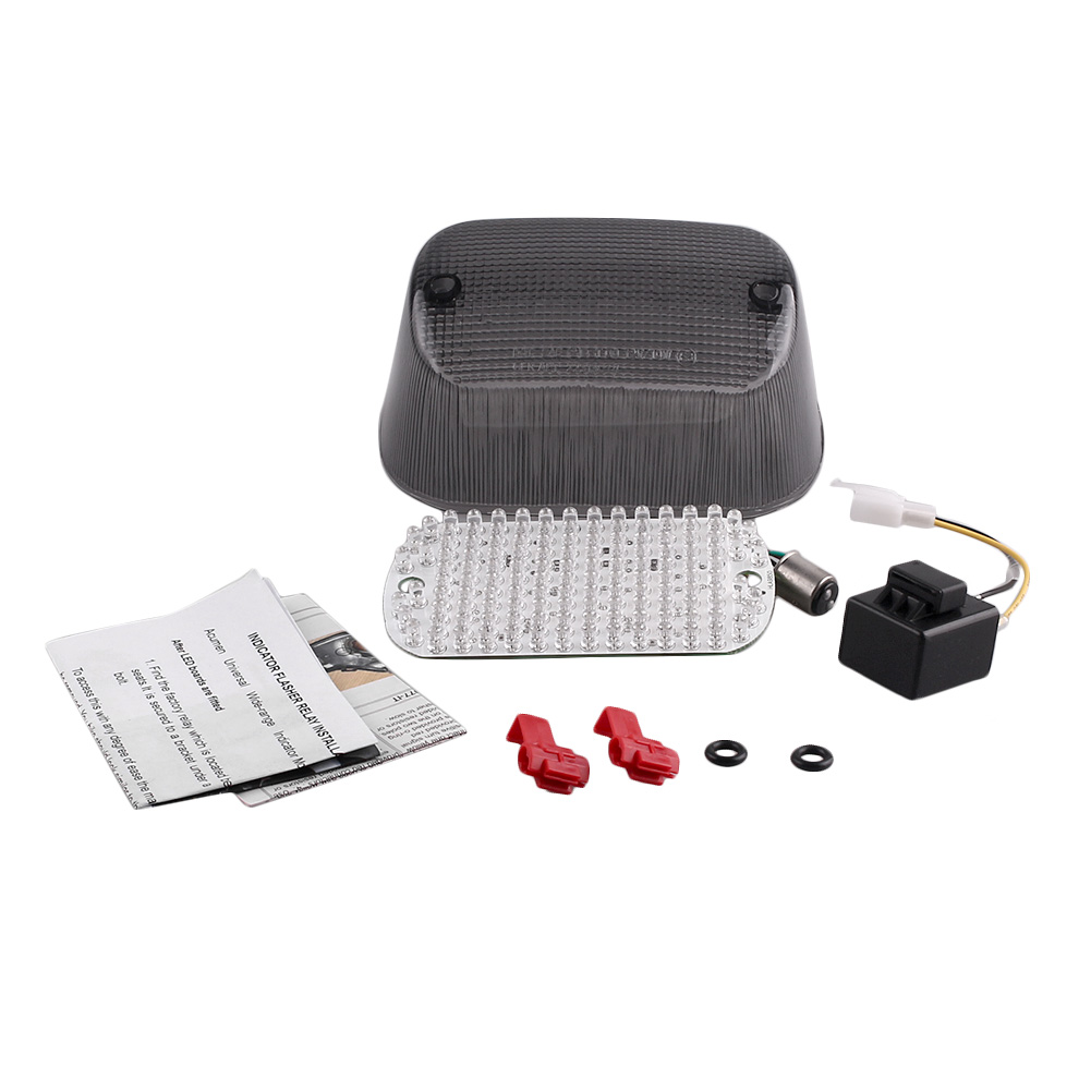 Motorbike Integrated LED Rear Brake Tail Light Turn Signals Lamp For SUZUKI VOLUSIA 800&INTRUDER LC1500&BOULEVARD C50/90