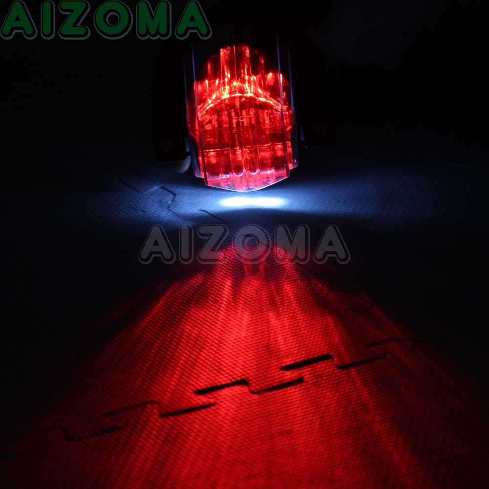 For Aprilia RSVR RSV1000R RSV 1000 R TUONO Factory 2006-10 Motorcycle Brake Taillight w/ License Plate Light + 4PCS Signal Lens