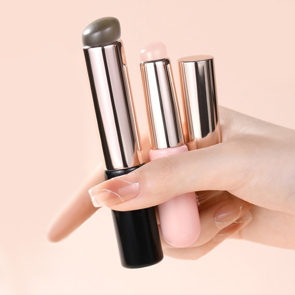 3 Pcs Manicure Tools Applicator for Nails Brush Lip Applicators Silicone Powder Supplies