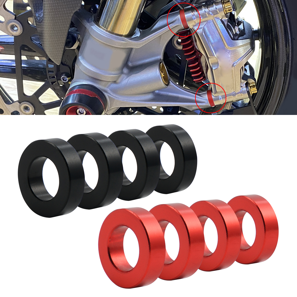 Motorcycle Front Brake Caliper Spacers for Aprilia RSV4 RR RSV4 Racing Factory 2017-2018 Tuono V4 1100 RR /Factory 2017-2019