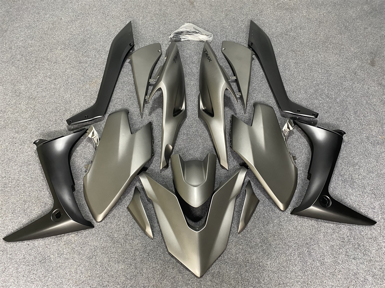 New ABS Motorcycle Fairings Kit Fit For YAMAHA TMAX560 2019 2020 2021 T-MAX 560 TMAX19 20 21 Bodywork Set Custom Matte Gray