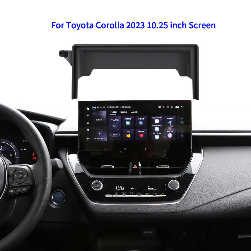 Car Mobile Phone Holder For Toyota Corolla 2019-2023 8-inch Screen Fix Special Bracket Gravity GPS Cell Phone Holder