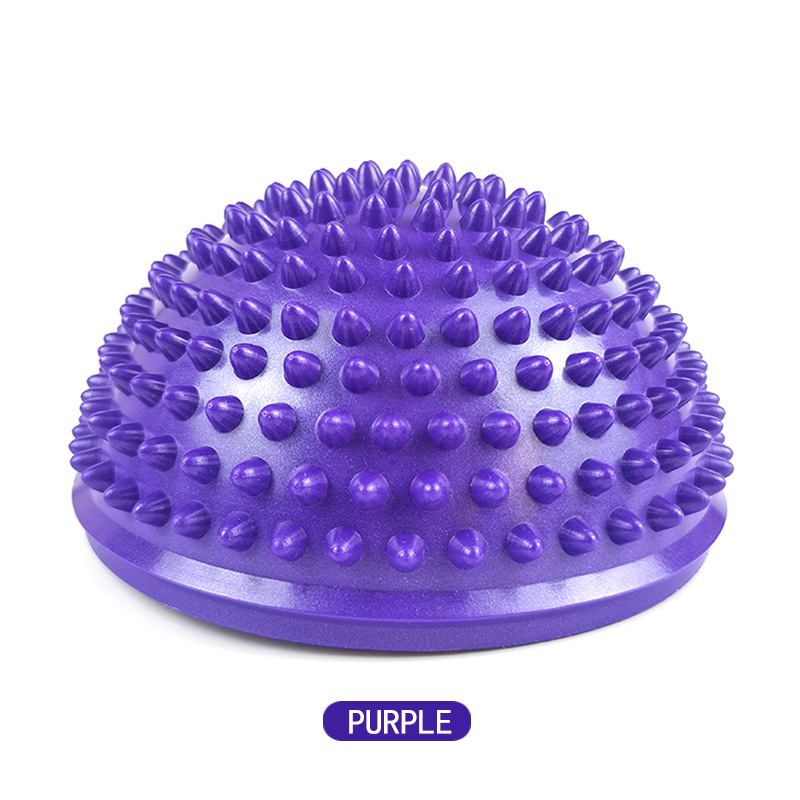 1PC Inflatable Half Sphere Yoga Balls PVC Massage Fitball Exercises Trainer Kids Balancing Ball For Gym Pilates Sport Fitness
