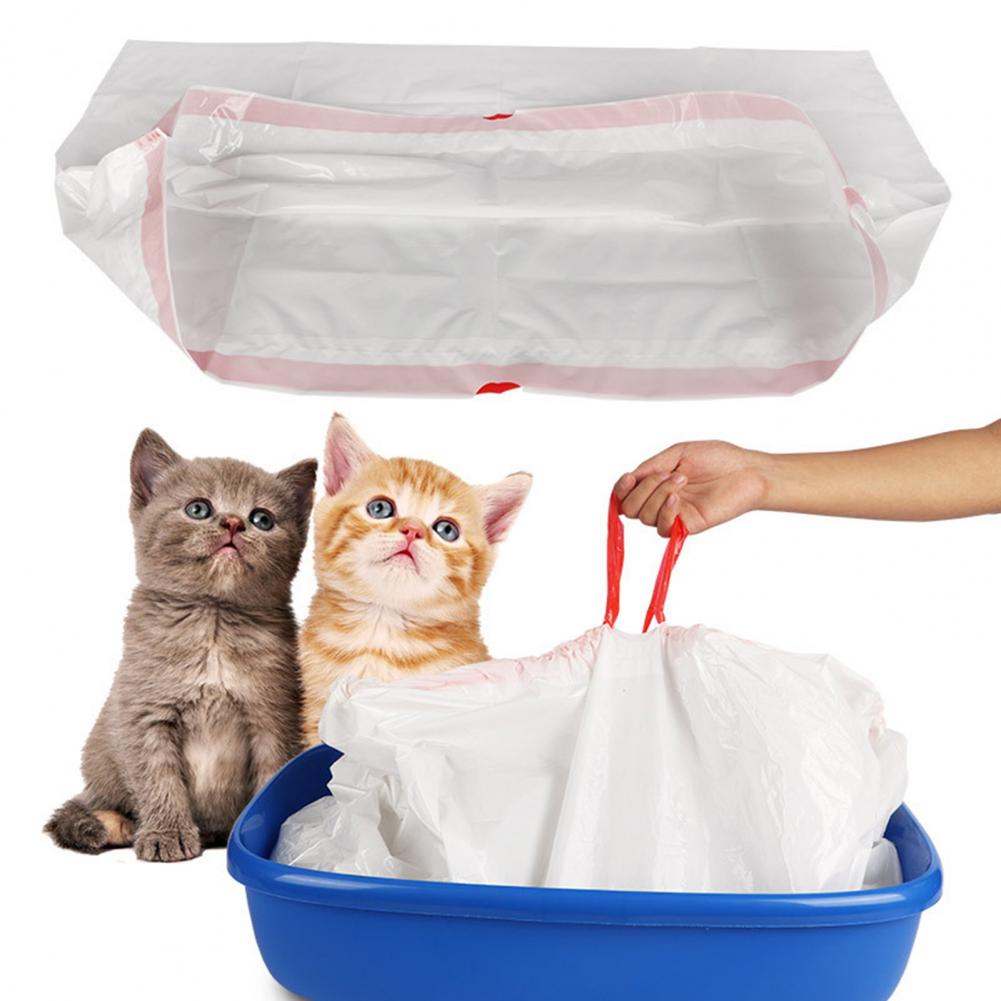 Cat Litter Bag Easy Cat Litter Bag Practical Cat Litter Box Liners Easy-to-clean Pet Supplies for Kitten's Thick Cat Toilet Bag