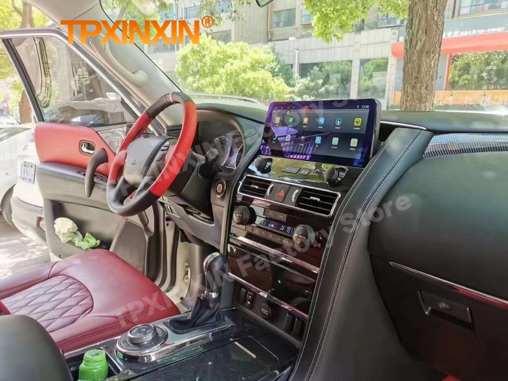 LHD RHD Android 11 Multimedia Stereo For Nissan Patrol Y62 Amada For Infiniti QX80 QX56 2010 2011 2012-2021 2022 GPS Head Unit