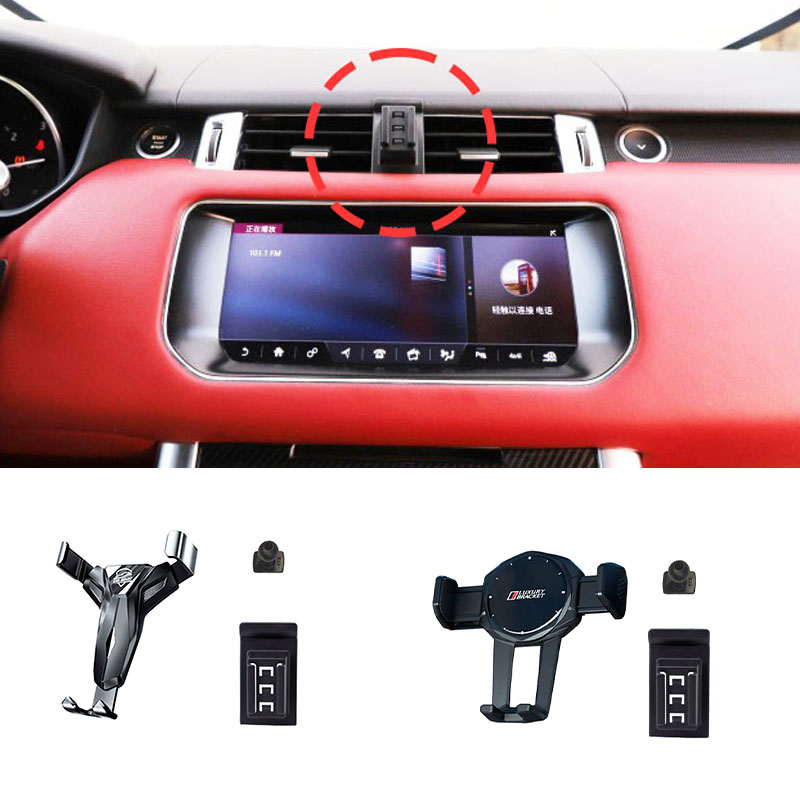 Car Phone Holder For Land Rover Range Rover Sport 2014 2015 2016 2017 Fixed Bracket Base Special Car Phone Mounts