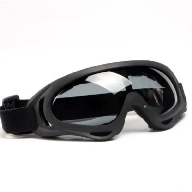 Transparent Lenses Motorcycle Glasses Anti UV Eye Protective Ski Goggles Dustproof Windproof Motocross Glasses Bicycle Biker