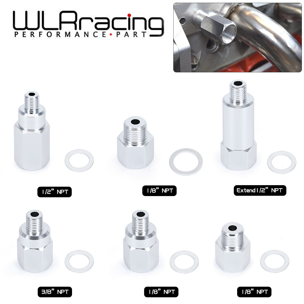 Oil Pressure Coolant Temperature Sensor Gauge Adapter M16x1.5 M12x1.5 to 1/8" 3/8" 1/2" 1/4"NPT For All LS Series Engine 551156