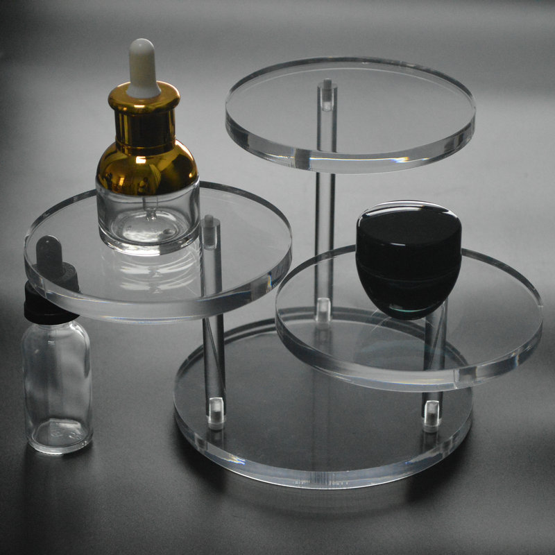 Customized Jewelry holder stands organizer necklace bracelet earring ring lipstick cosmetic perfume display case tray acrylic