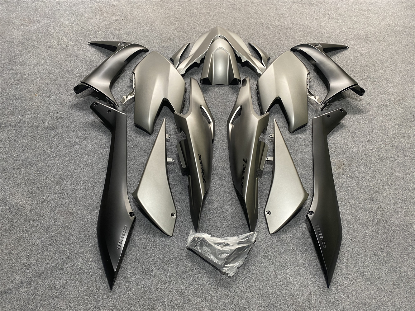 New ABS Motorcycle Fairings Kit Fit For YAMAHA TMAX560 2019 2020 2021 T-MAX 560 TMAX19 20 21 Bodywork Set Custom Matte Gray