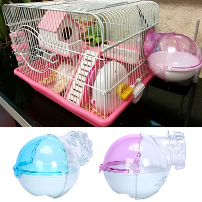 Hamster Mouse Pet Bathroom Cage Box Bath Sand Room Toy Toilet Small Pet Supplies