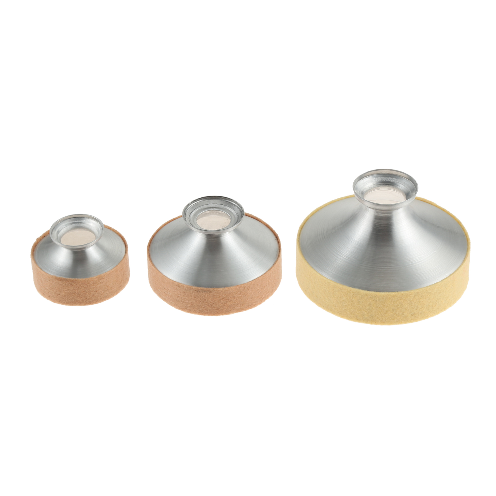 1PC Aluminum Alloy Sax Mute Saxophone Sound Dampener Practice Silencer for Alto/ Tenor/ Soprano Saxophone Instrument Accessories