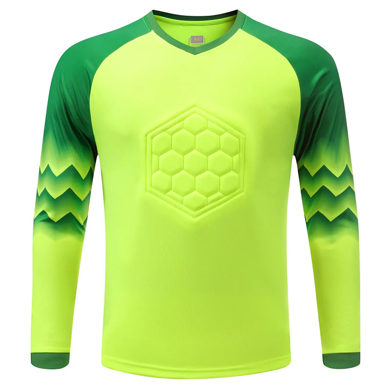 2022 New Football Long Sleeves Goal Keeper Uniforms Sport Training New Breathable Top Soccer Goalkeeper Jersey sportswear