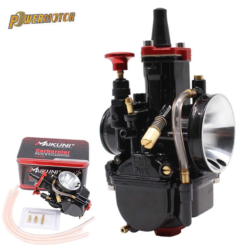 Motorcycle Carburetor21 24 26 28 30 32 34mm Motorcycle Engine Part Carburetor Mikuni PWK Carburetor With Power Jet Dirt Bike ATV