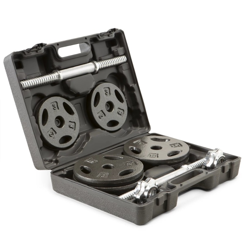 40 lbs. Adjustable Dumbbell Set with Carrying Case ADS-42