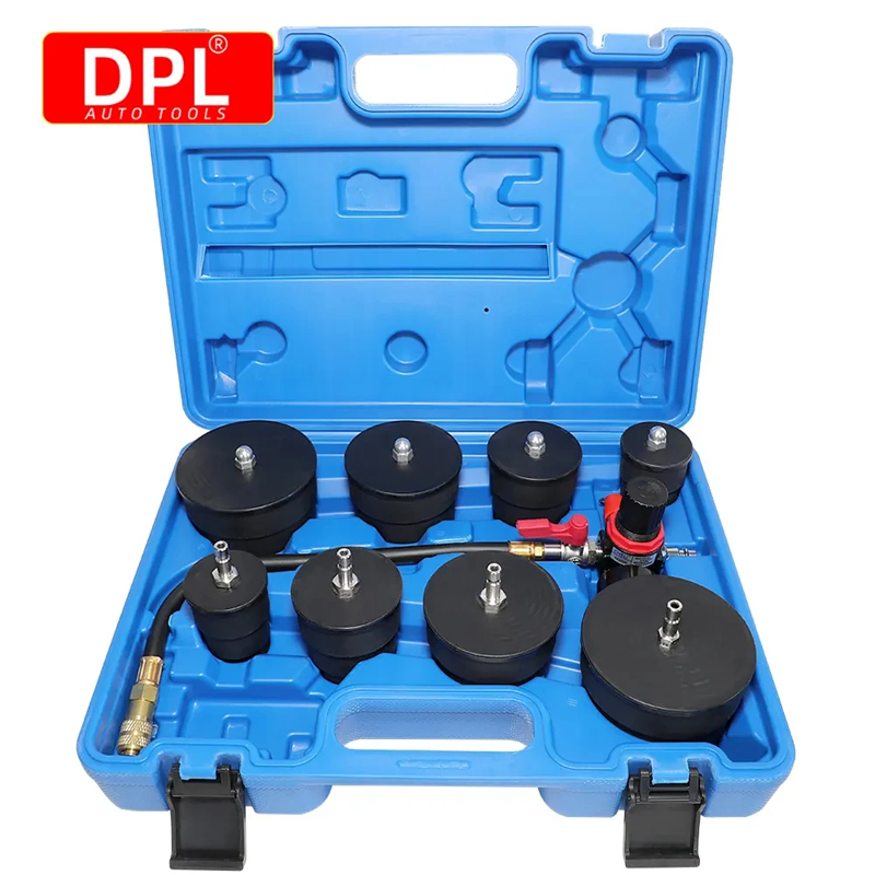 Turbo System Leakage Tester Turbocharger Air Pressure Guage Cooling System Intercoolers Radiators Hose Leaks Test with Regulator