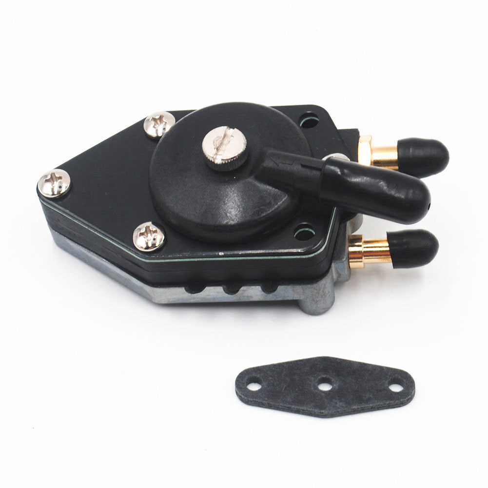 Outboard Motor Fuel Pump For Johnson/Evinrude 25 -140 HP With 3 Nipple Accessories Kits Parts Pumps 398385 433390