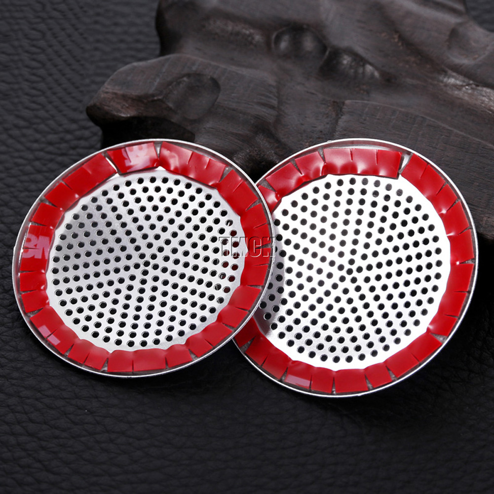 For Jaguar XE/XEL X760 XF/XFL X260 2015-2022 Aluminum Alloy Car Accessories Dashboard Audio Speaker Cover Trim Frame Car Sticker