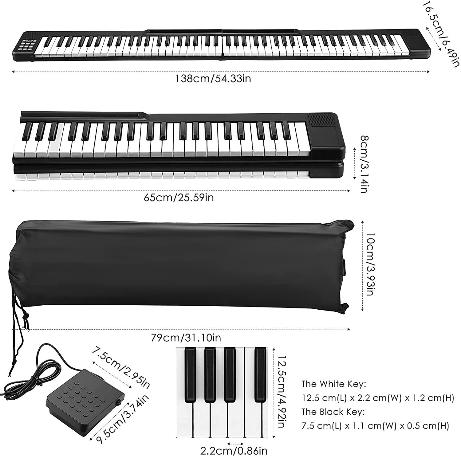 New Product Good price Digital Electric Piano 88 Keyboard Instrument