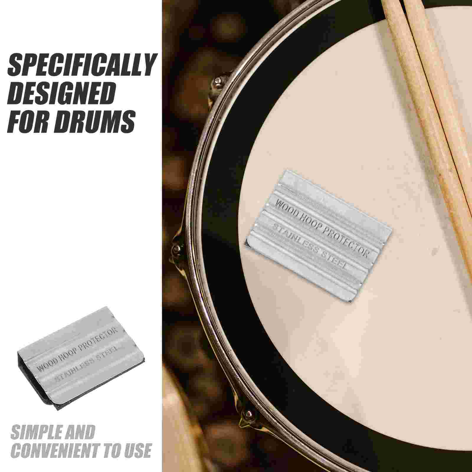 Bass Drum Protector Pads Dampeners Musical Instrument Accessories Silicone Silica Gel Replacement Parts