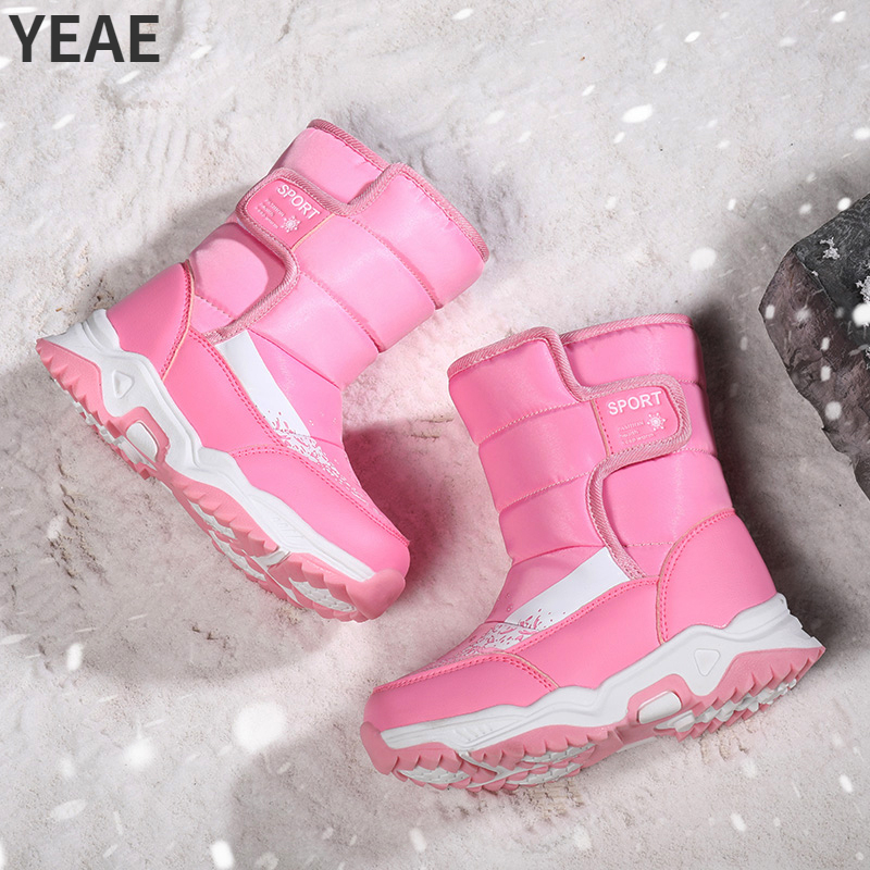 Girl Boot Girls' Boots Girls 2 to 8 Years Snow Boots Kids Kids' Winter Shoes for Children Baby Shoes Boy Children's Sneakers Boy