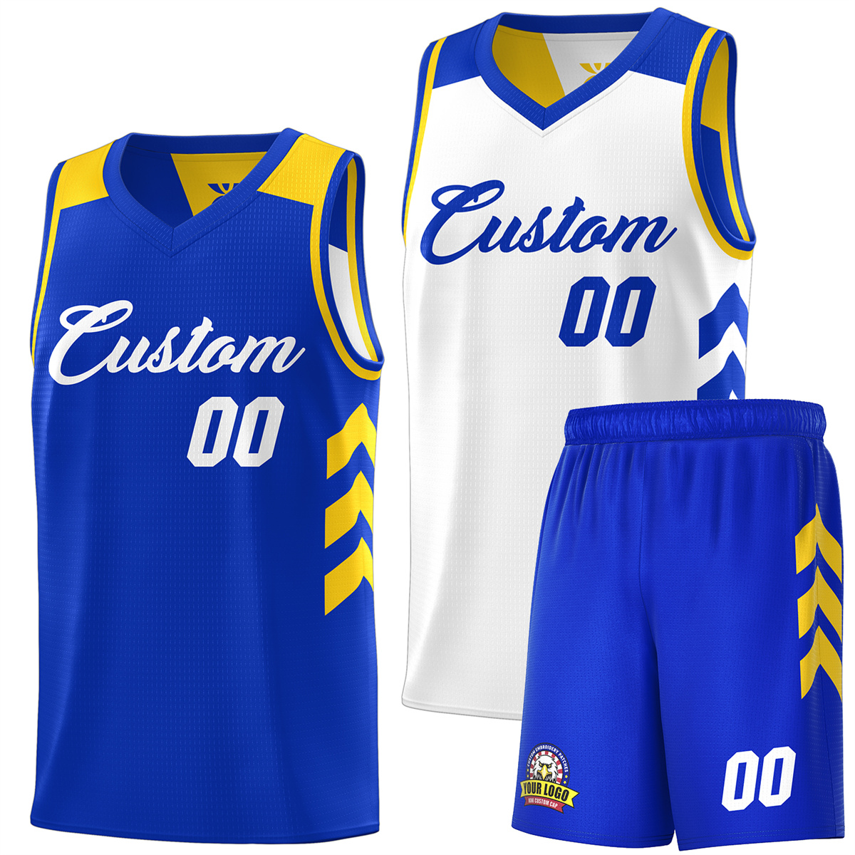 Custom Reversible Basketball Jersey 90s Hip Hop Sports Shirts Printed Name Number for Men/Youth
