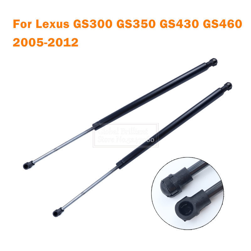 2pcs Car Front Engine Hood Lift Support Shock Strut Arm Bar Car Accessories Replace For Lexus GS300 GS350 GS430 GS460 2005-2012