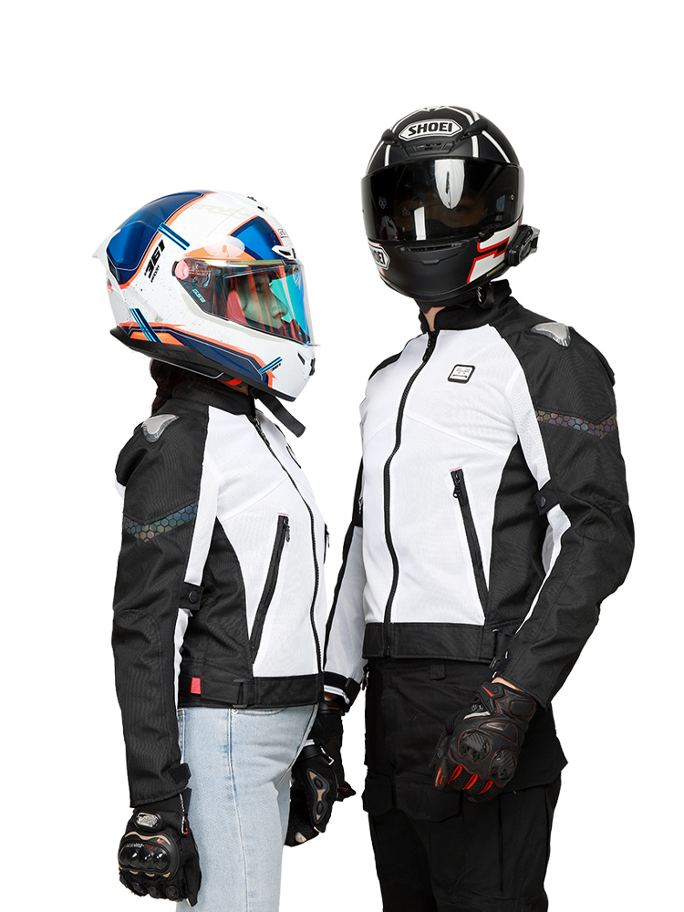 New Summer CE Certified Motorcycle Jacket Motocross Breathable Mesh Protective Gear Motorbiker Clothing Racing Jacket Men Wome