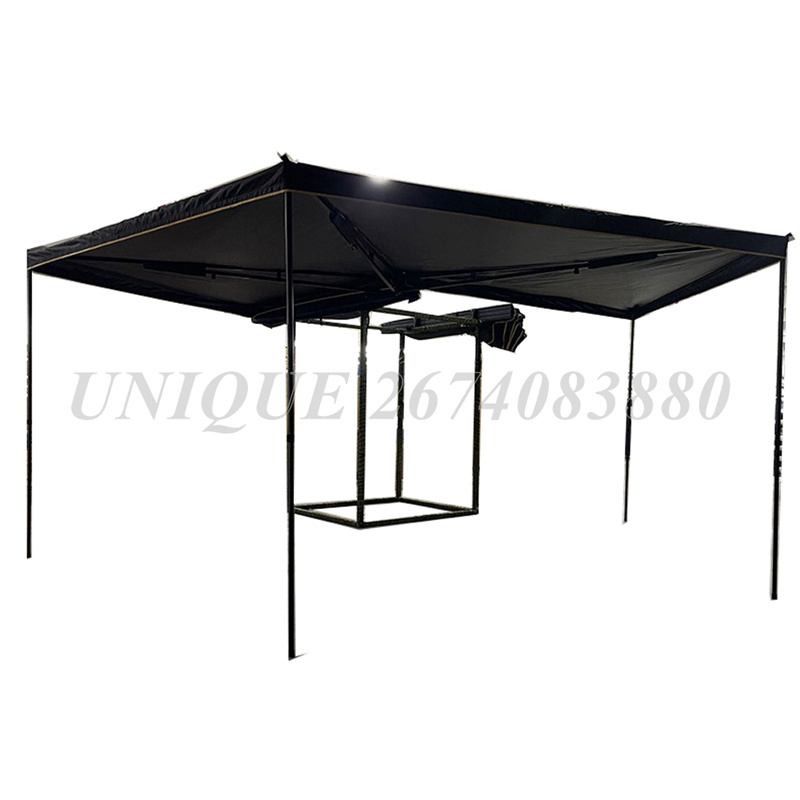 Aluminum Alloy Waterproof Oxford Car Side Awning Tent, Awning Tent, SUV Roof Side Awning , 270 Degree