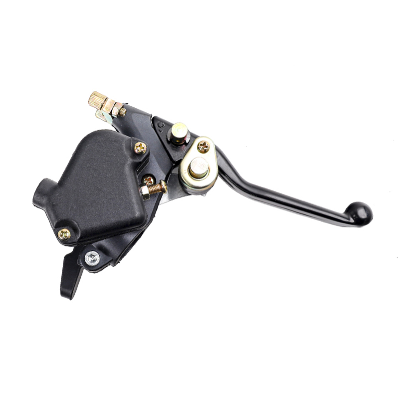 22mm Double Thumb Throttle Twin Right Handle Brake Lever Front Hand Brake Accelerator Assembly For Dirt Bike Gas Scooter ATV Qua