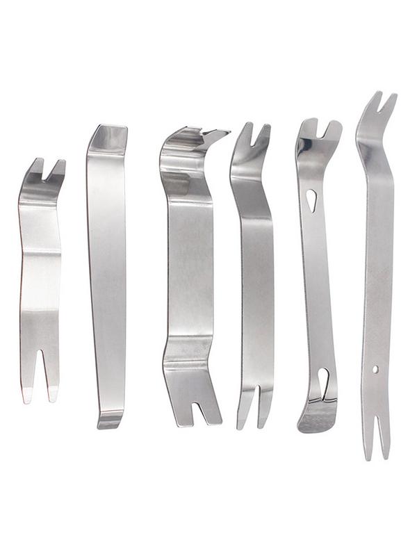 5pcs Auto Trim Removal Tool Kit Interior Door Panel Clip Fastener Removal Set for Vehicle Dash Radio Installer