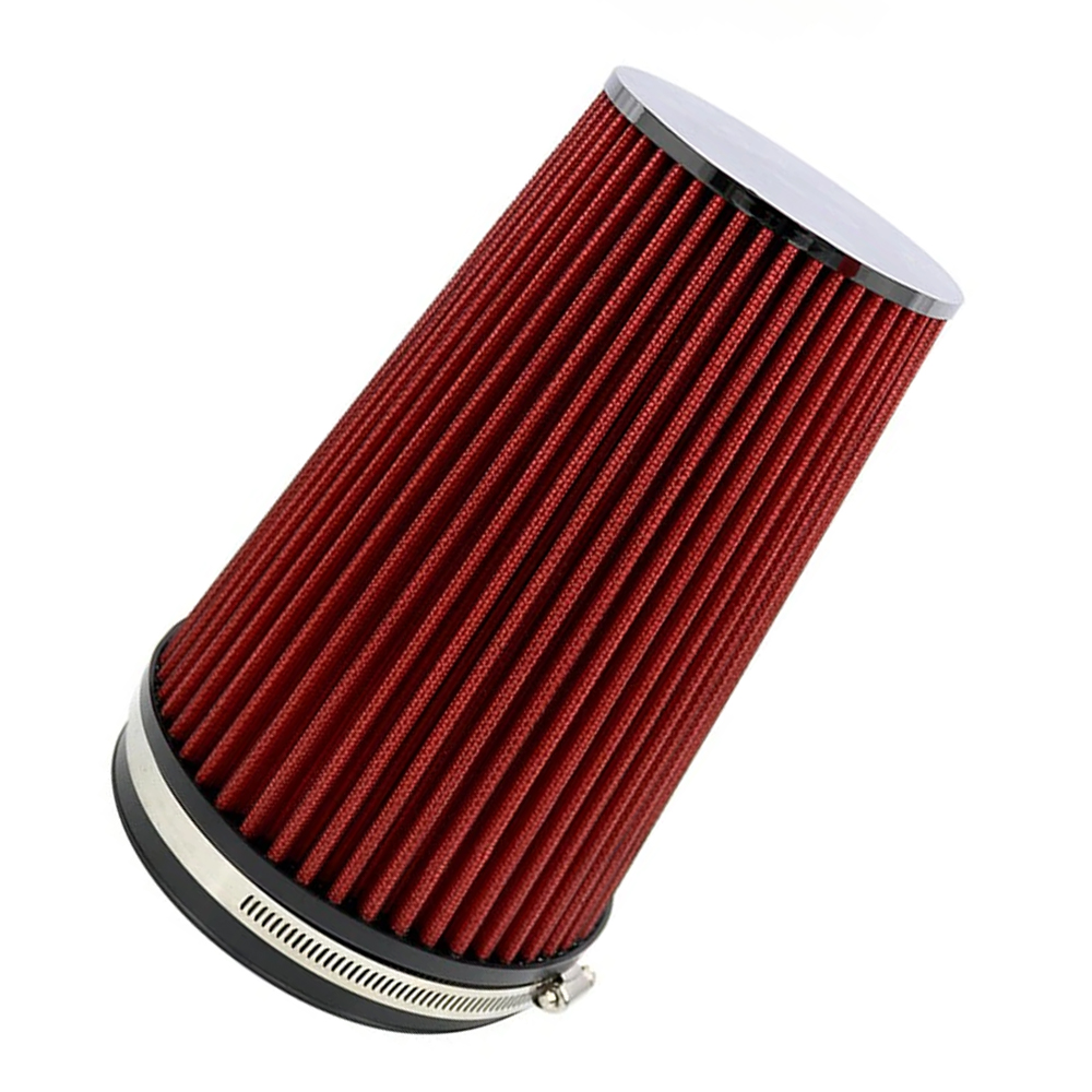 Intake Air Filter 6 Inch 155mm 265mm Short Long High Flow Racing Performance Cone Airfilter for KN Car Accessories