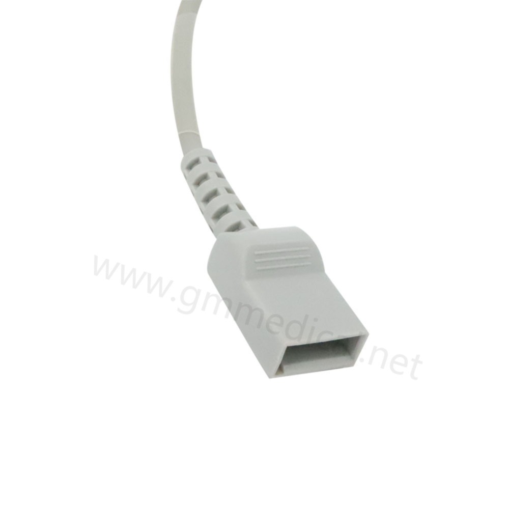 Spacelab Compatible-Utah IBP/Invasive Blood Pressure Transducer Adapter Cable,Rectangular 10pin -Utah-4pin