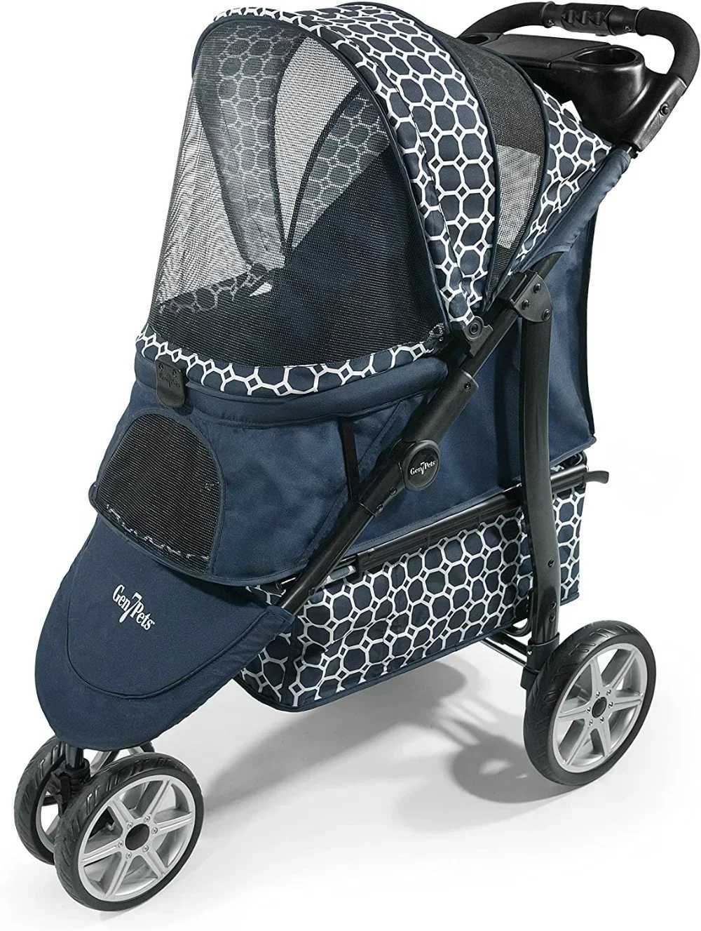 Strollers# Gen7Pets Monaco Pet Stroller Blue WX
