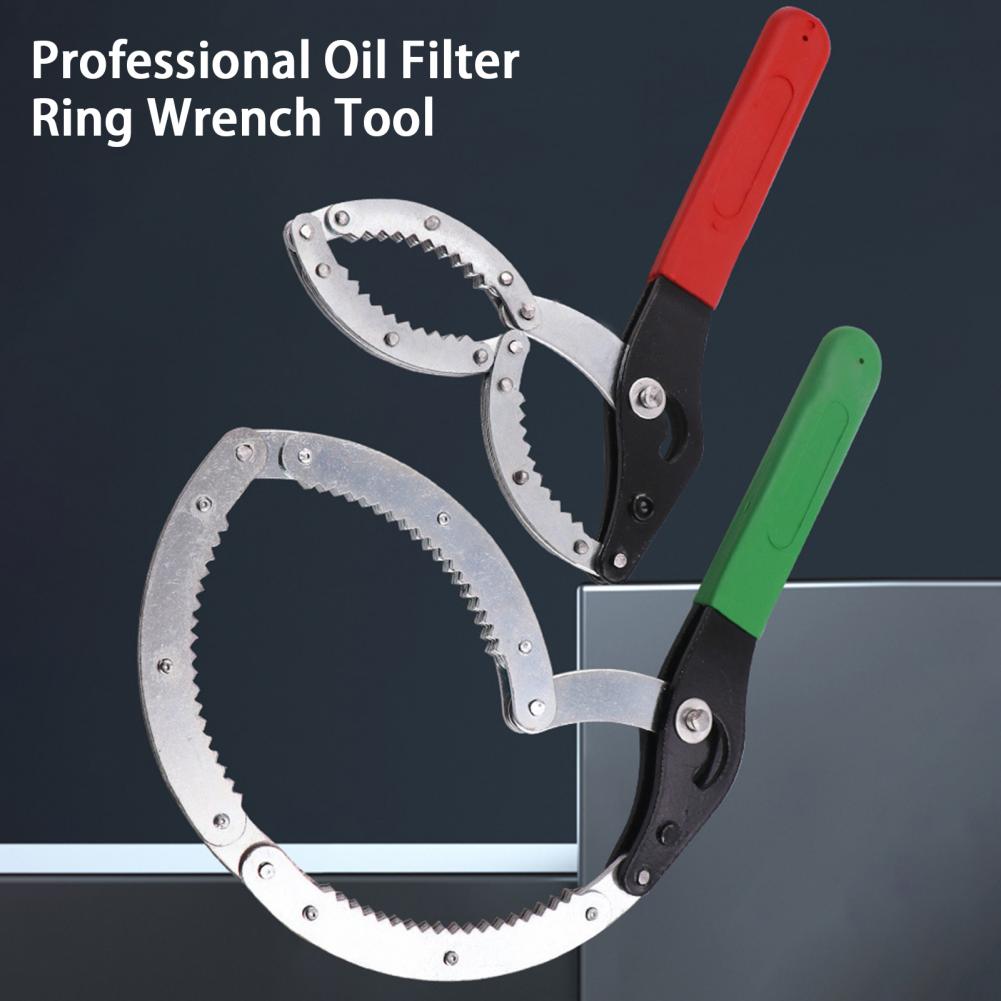 Oil Filter Ring Opener Disassembly Tool Oil Filter Puller Ring Spanner Tool Car Maintenance Oil Filter Removal Oil Filter Wrench
