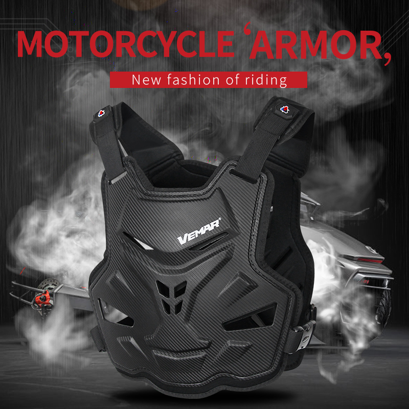 VEMAR Motorcycle Armor Vest Chest Body Protector Back Jacket Off-Road Dirt Moto Bike Clothing Racing Motocross Skateboard Gear