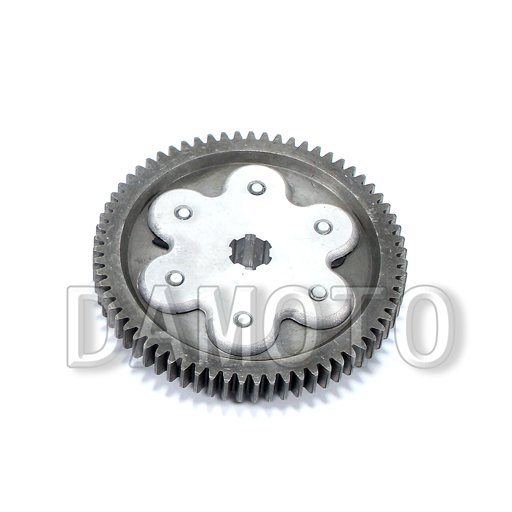 18T 17T Teeth 69T CLUTCH Pad SEMI AUTOMATIC with Slave Gear 70cc 90cc 110cc 125cc CHINESE Motorcycle ATV Quad DIRT PIT BIKE