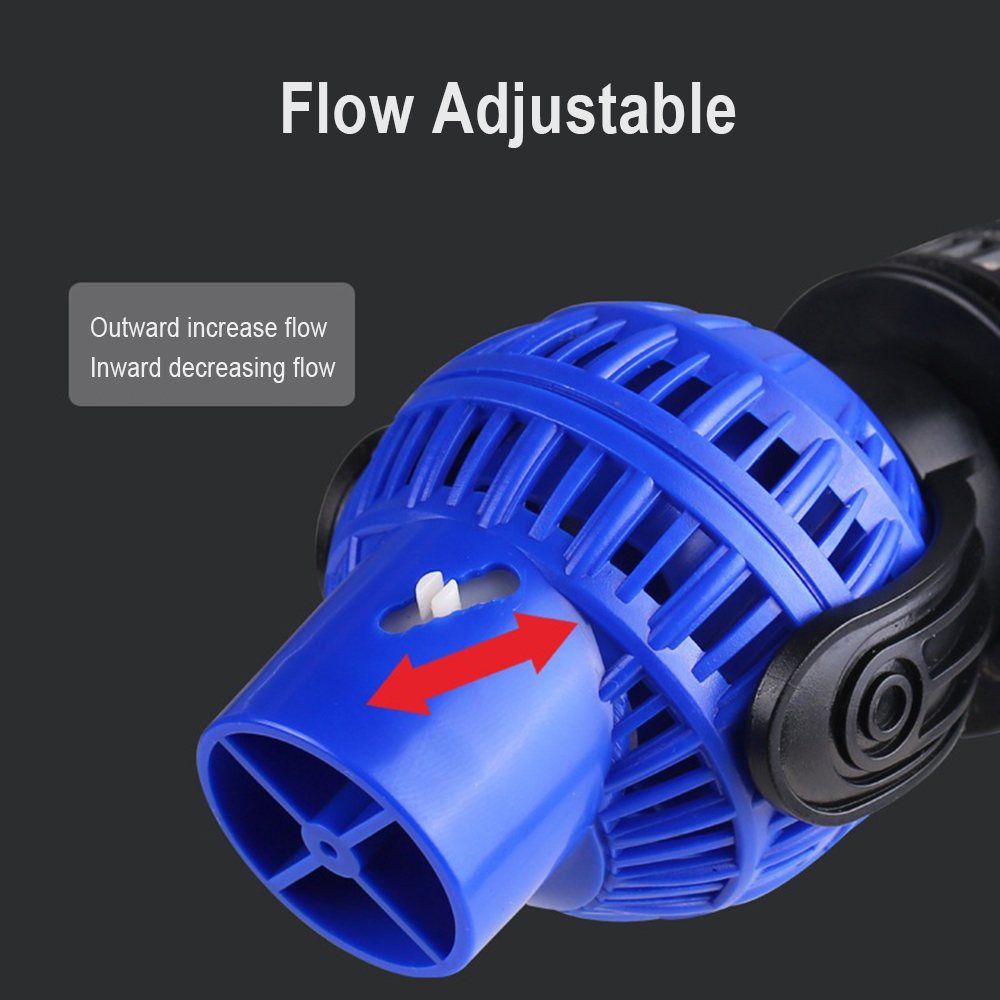 Wavemaker Water Pump Mute Fish Tank Aquarium Surf Pump Magnet Mini Submersible Pump Circulation Pump JVP