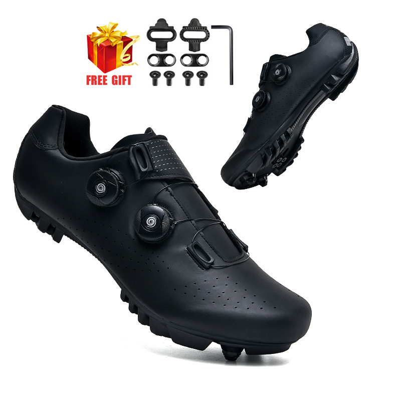 Cycling Sneaker Mtb Men Self-Locking Cleats Racing Road Bike Shoes Speed Flat Sneakers Women Bicycle SPD Mountain Cycling Shoes