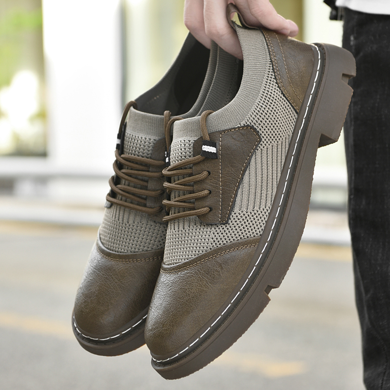 New Arrival Mens Oxford Shoes Handmade Leather Formal Shoes Leisure Walk Casual Shoe Versatile Male Sneakers Wedding Dress Flats