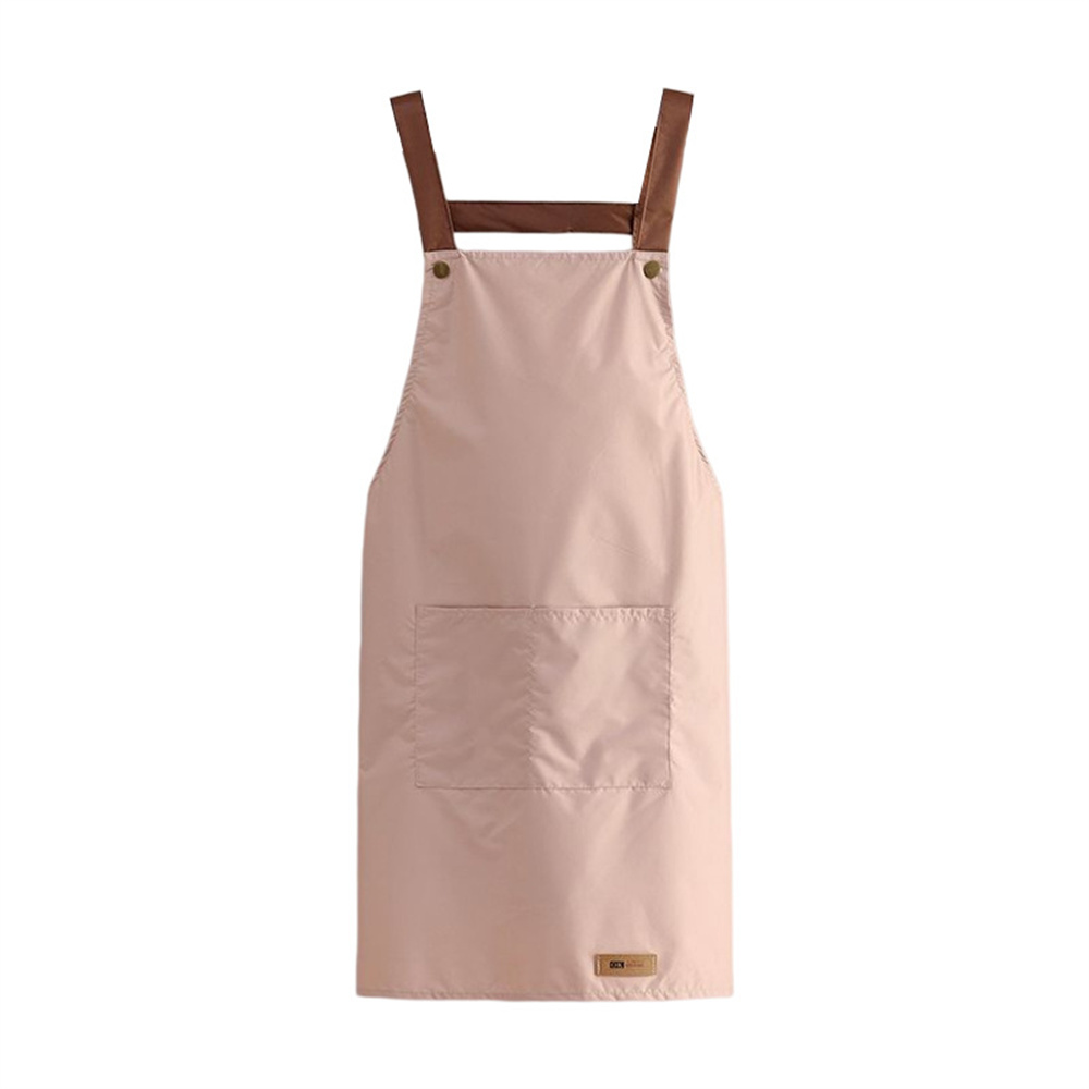 Delantal resistente al agua y al aceite para adultos, ropa de trabajo, accesorio de cocina para el hogar, a la moda