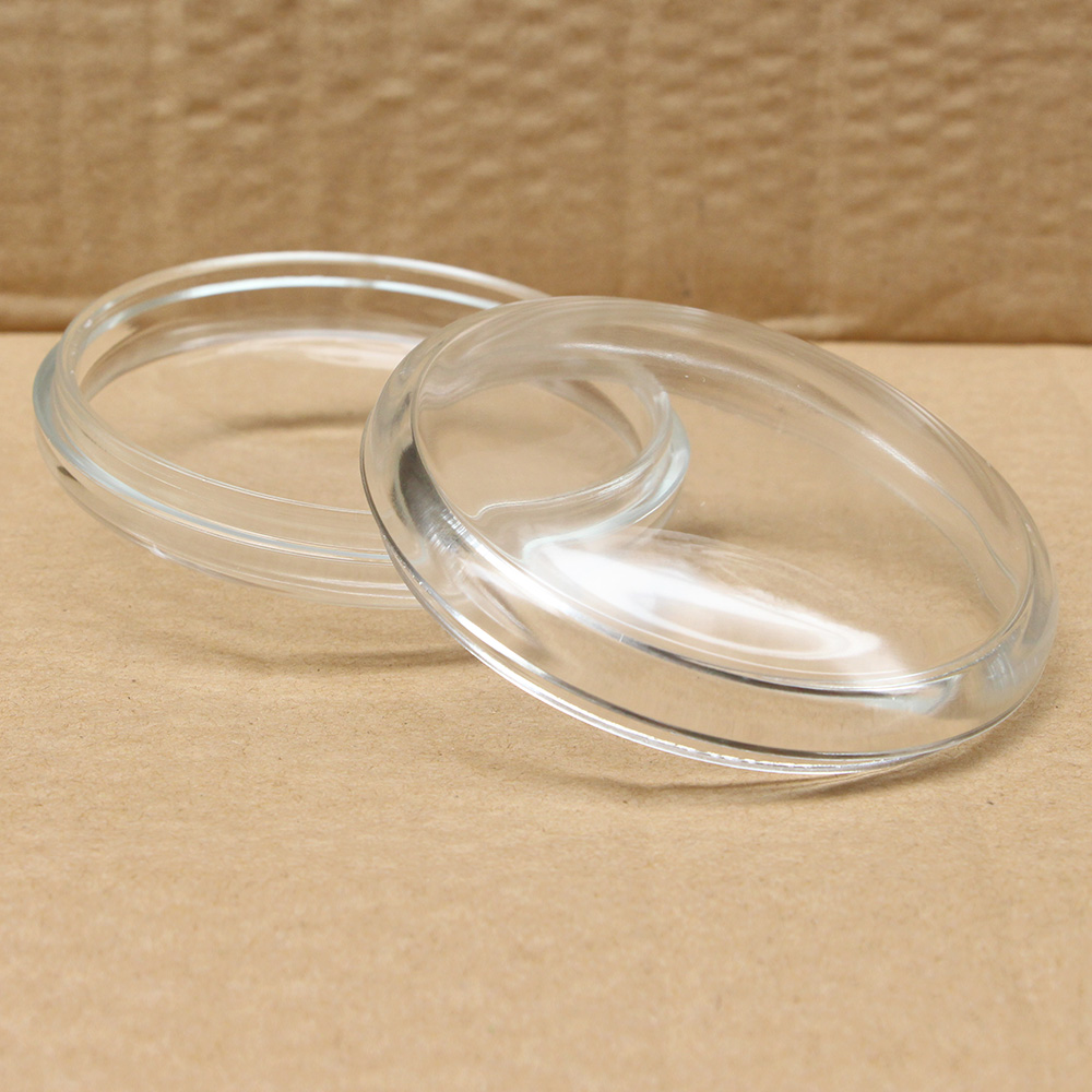 Cawanerl For Renault Duster Scenic Koleos Megane Captur Clio Lodgy Thalia Car 90mm Round Front Fog Light Glass Cover Lens