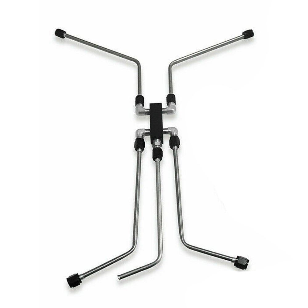 Coolant Crossover Kit Anodized Steam Port Crossover Kit Throttle Body For LS1 LS2 LS3 LS6 LS7 LSX Engines